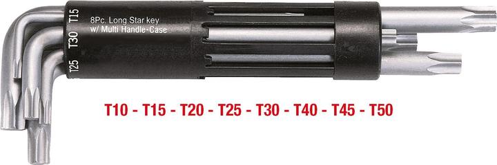 Produktbild KS Tools 3-in-1-Winkelstiftschlüssel-Satz