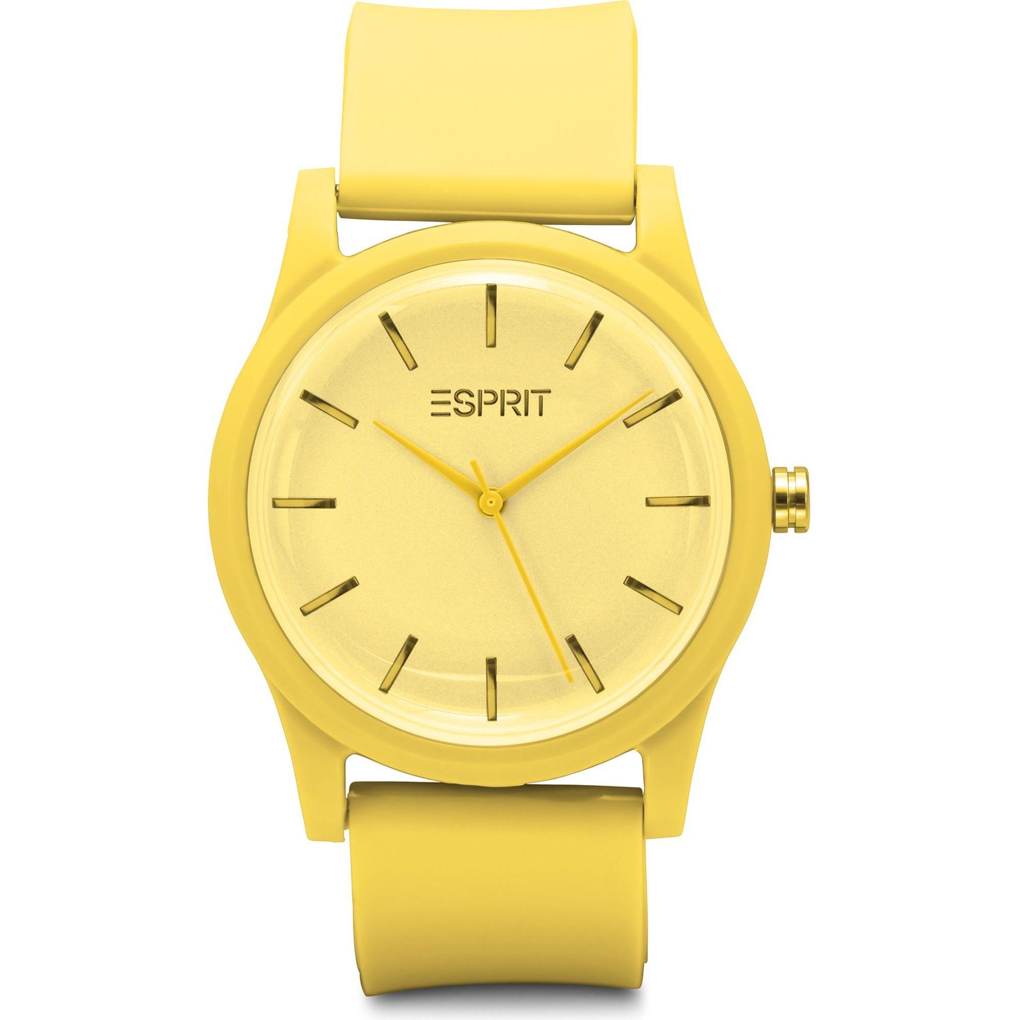 Esprit, Armbanduhr, Unisexuhr Joy, Gelb, (38 mm)
