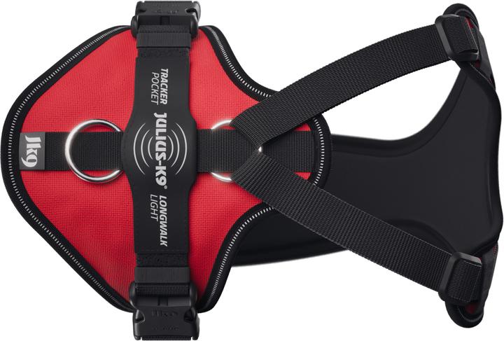 Produktbild Julius-K9 K9 Longwalk light sele w/trackerpocket,Red,M (M, Hund)