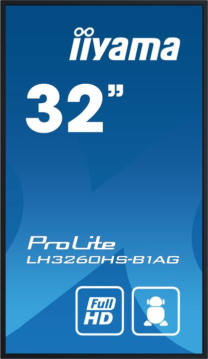 iiyama ProLite LH3260HS-B1AG (1920 x 1080 pixels, 31.50")