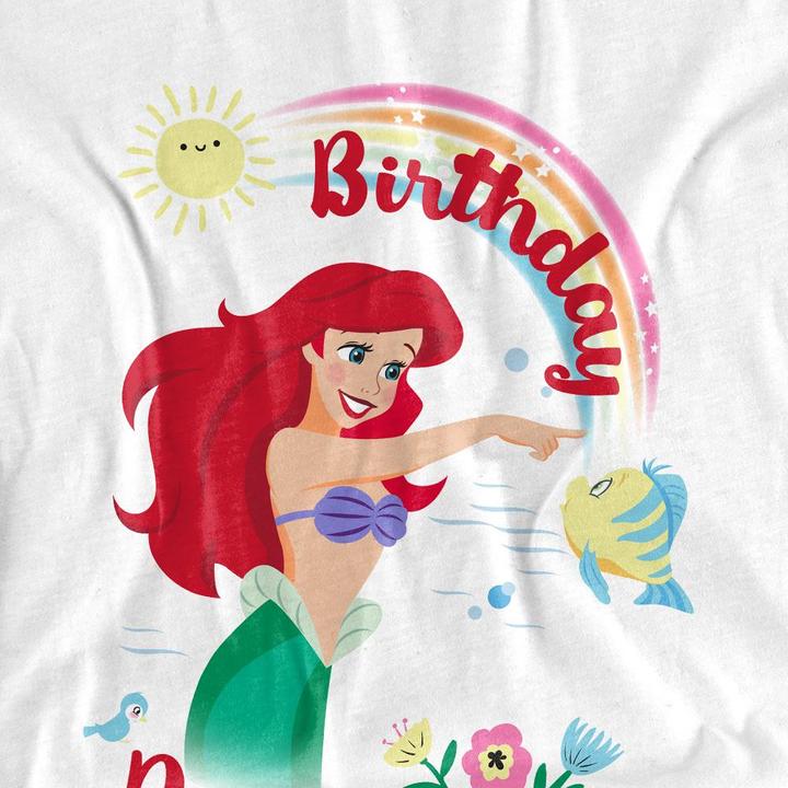 Image du produit The Little Mermaid - T-shirt BIRTHDAY PRINCESS - Adulte (XL)