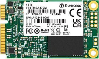 Produktbild Transcend 16 GB Interne Festplatte 6.35 cm (2.5 Zoll) SATA III TS16GMSA372I (16 GB, mSATA)
