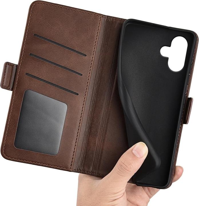 Produktbild Screenguard CardLounge Apple iPhone 16 Leder Hülle (Apple iPhone 16)