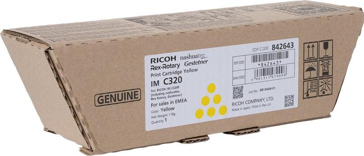 Produktbild RICOH Toner gelb IM C320F ca. 10.000 Seiten (Y)