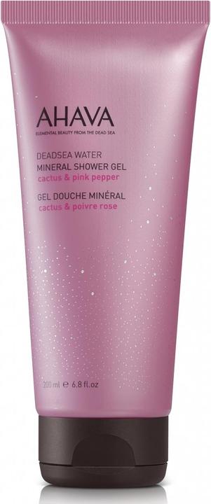Ahava Mineral Shower Gel "Cactus & Pink Pepper" - Duschgel Kaktus & Rosa Pfeffer (200 ml)