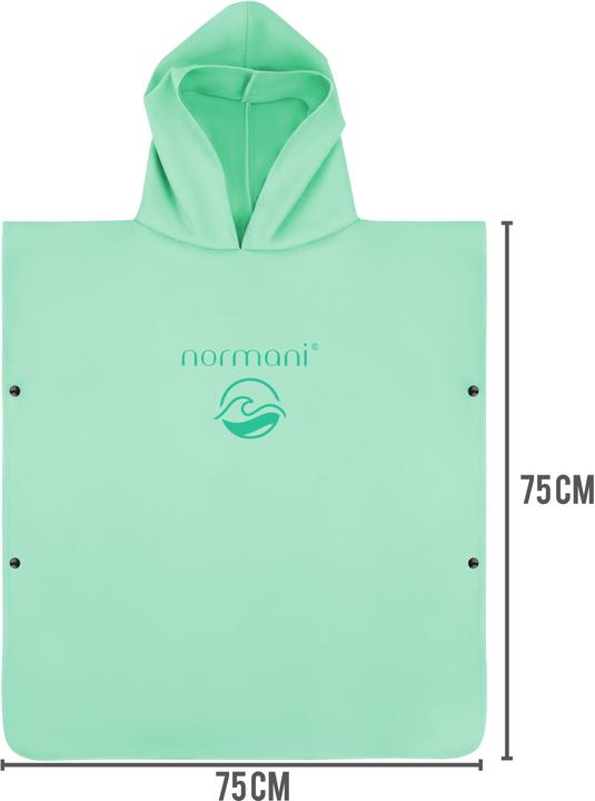 Actual product image Normani Kinder Badeponcho aus Mikrofaser Manati