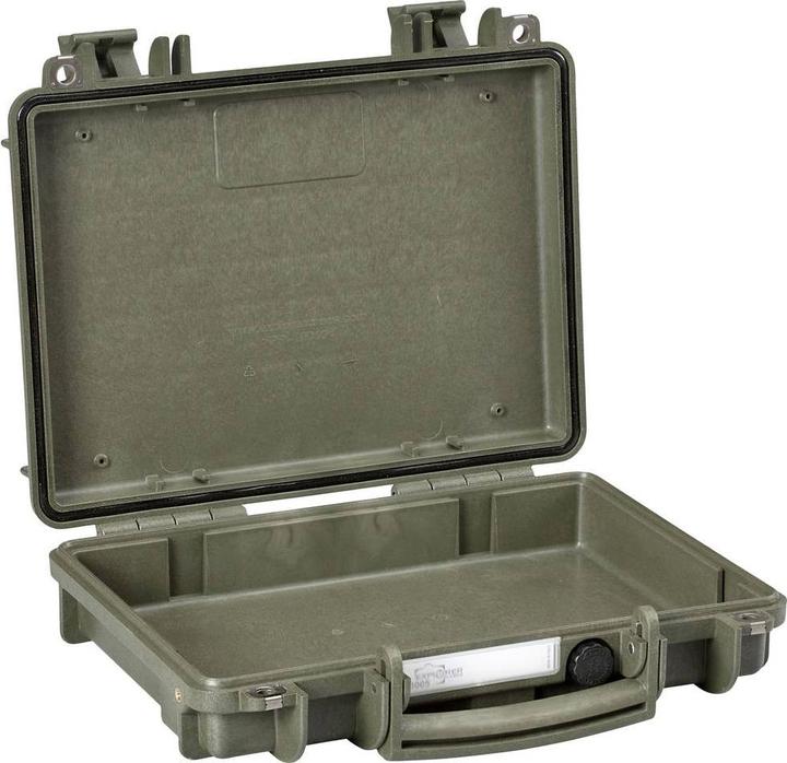 Actual product image Explorer Cases Outdoor Case 4 l (L x W x H) 326 x 269 x 75 mm Olive 3005.G