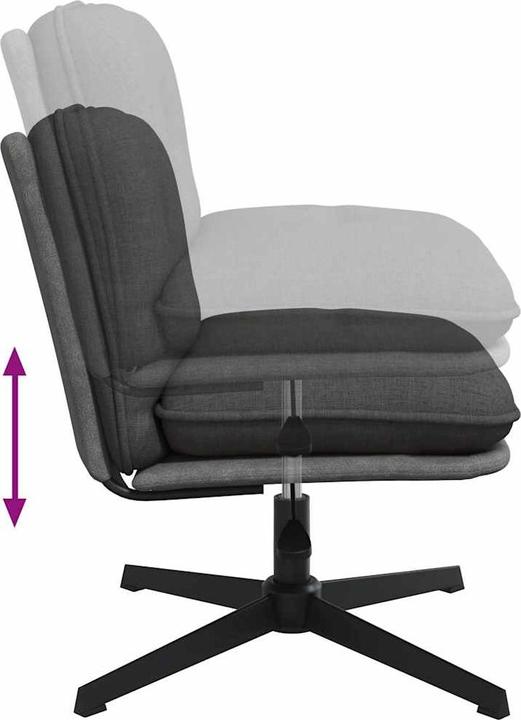 Produktbild vidaXL Bürostuhl (48 - 58 cm)