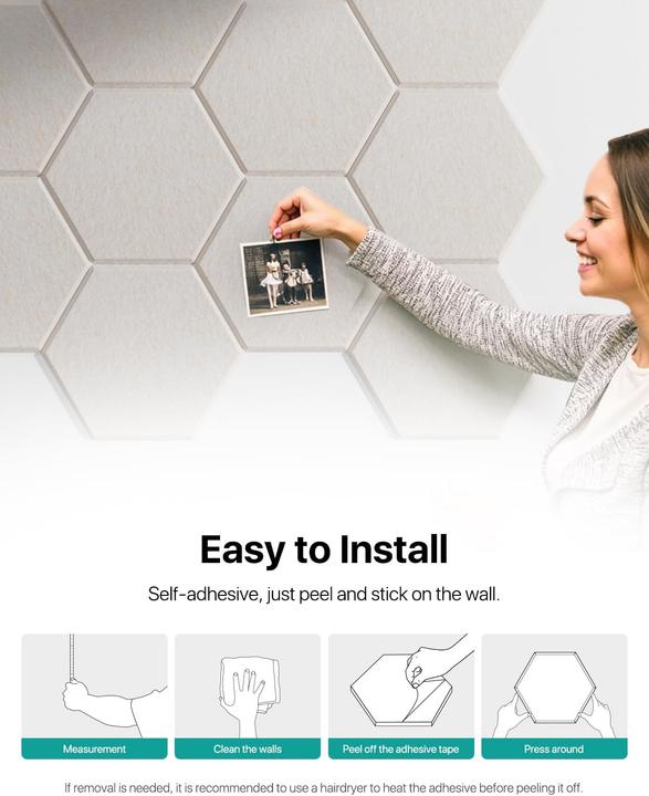 Produktbild Soundsbay Selbstklebendes Akustikpaneele-Set (18 Stk.)