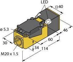 Immagine prodotto Turck Inductive Block Sr 15mm (Misuratore)