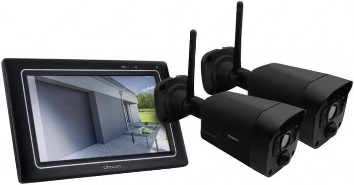 Productafbeelding Chacon 2 wireless HD cameras with screen (1920 x 1080 Pixels)