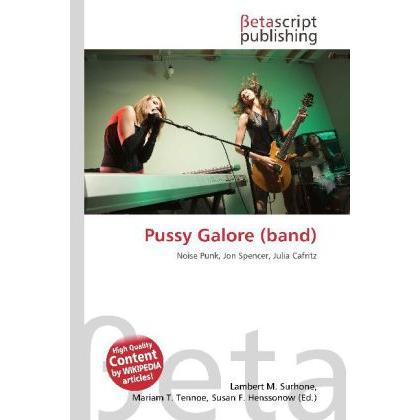 Pussy Galore (band), Fachbücher