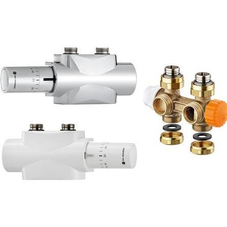 Thumbnail - Imi Hydronic Engineering Heimeier Multilux 4 - Eclipse - Set Halo m automatischer Durchflussregelung, Wasserkühlung Radi...