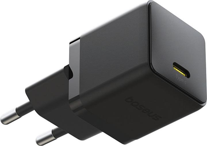 Productafbeelding Baseus - Wandoplader Palm (P10111605113-00) - Snelle oplader, Type-C, PD 30W, 5V/3A - Cluster Zwart (30 W, 1 portie)
