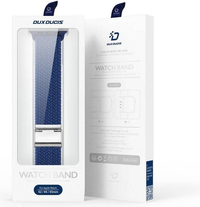 Image du produit Dux Ducis Bracelet Mixture Pro (42 mm, 44 mm, 45 mm, 49 mm, Nylon, Apple Watch Series 1, Apple Watch Series 2, Apple Watch Series 3, Apple Watch Series 4, Apple Watch Series 5, Apple Watch Series 6, Apple Watch Series 7, Apple Watch Series 8, Apple Watch Series 9, Apple Watch SE, Apple Watch Ultra, Apple Watch Ultra 2)