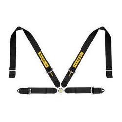 Sabelt Sim Seatbelts Kit, 4-Punkt-Gurt, mit Montage-Kit, kompatibel mit P-, S- und X-Serie - schwarz, Accessori per mobile da gaming