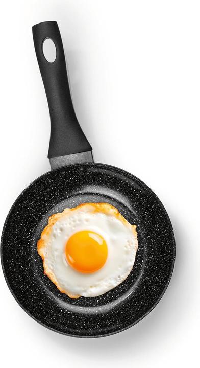 Immagine prodotto Bratmaxx Bratpfanne Aluminium Pfannen Set 3 Stück 20 cm/24 (28 cm, Padella per friggere, Alluminio)