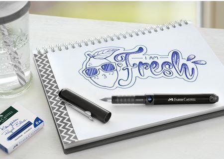 Image du produit Faber-Castell FRESH M - Stylo plume (Noir, 1x)
