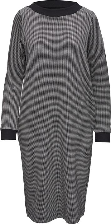 Actual product image S.Oliver Kleid Kleid mit Hahnentrittmuster und seitlichen Eingrifftaschen (44)