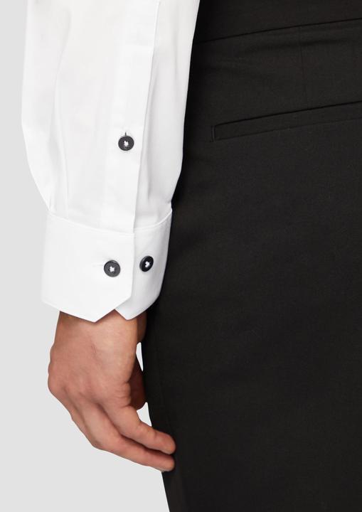 Immagine prodotto s.Oliver Hemd Tailored Fit: Popeline-Hemd aus Baumwollstretch (38)
