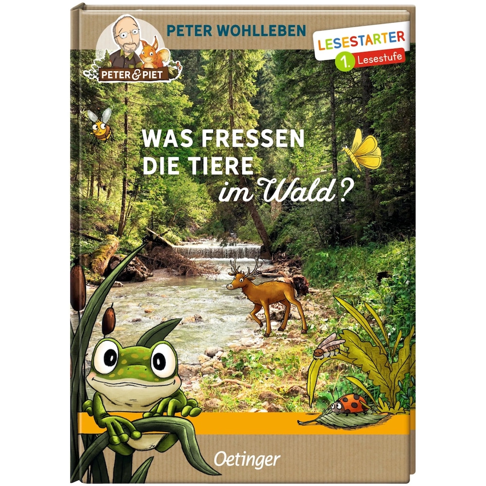 Was fressen die Tiere im Wald?, Kinderbücher von Stefanie Reich, Peter Wohlleben