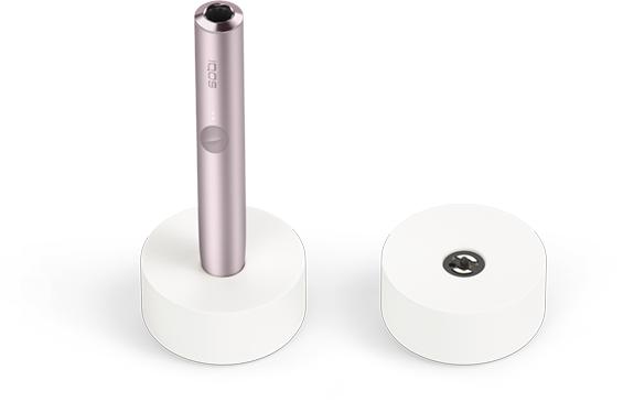 Actual product image IQOS Iluma Holder Charging Dock Cream