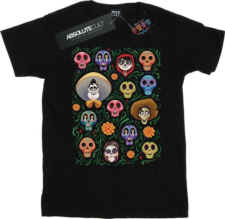 Immagine prodotto Disney Coco Heads Pattern Maglietta Uomo (XXL)