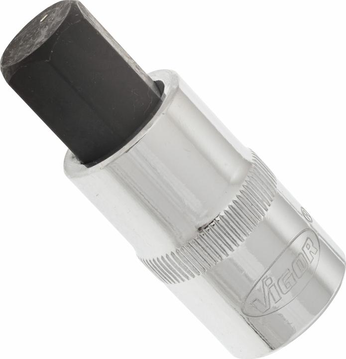 Produktbild Vigor Innensechskant Schraubendreher-Einsatz ∙ V2107 ∙ Vierkant12,5 mm (1/2 Zoll) ∙ Innen Sechskant… (14 mm)