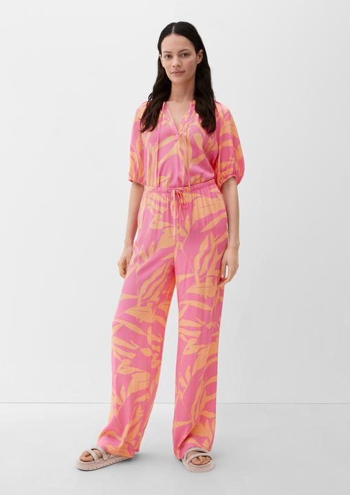 Image du produit S.Oliver Hose Loose: Hose mit Crêpe-Struktur (40)