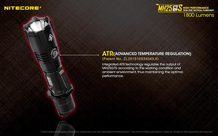 Produktbild Nitecore MH25GTS (15 cm, 1800 lm)