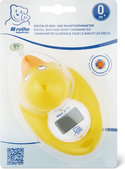 Actual product image Rotho Babydesign Swimming duck with digital display