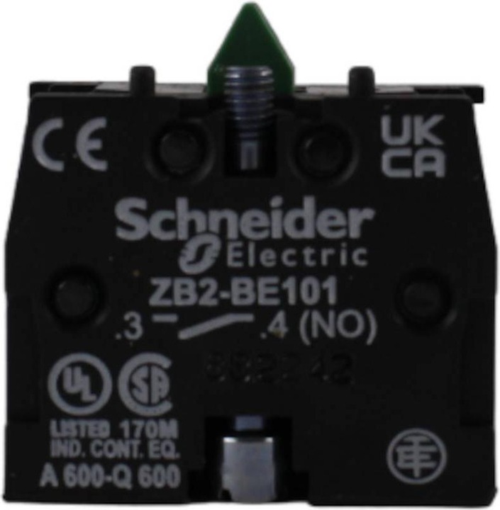 Produktbild Schneider Electric ZB2 Contact Block 10A 600V NO Slow Break