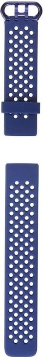 Actual product image Fitbit Silicone Sports Bracelet for Charge 4, Navy Blue (Silicone, Charge 4, Charge 3)