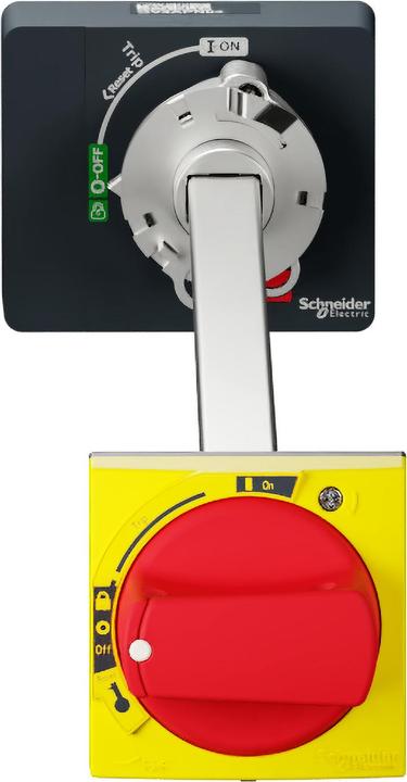Produktbild Schneider Electric Frontseitige Drehantriebsset IP65 fürMotorschutzschalter GV4 GV4APN04