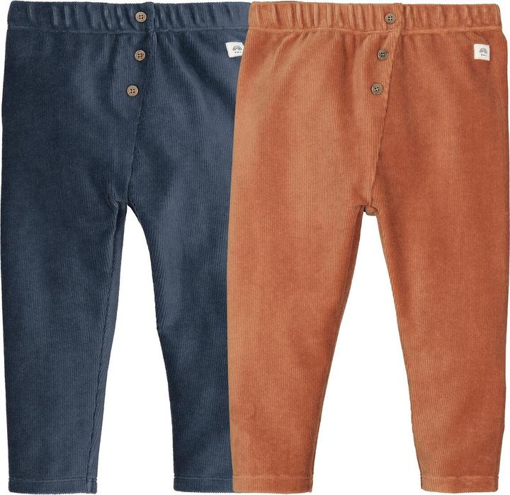 Actual product image La Redoute Collections 2-pack leggings made from fine corduroy (74)