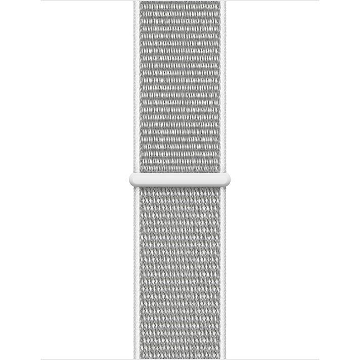 Apple Sport Loop (40 mm, gewebtes Nylon, Apple Watch), Uhrenarmband, Grau