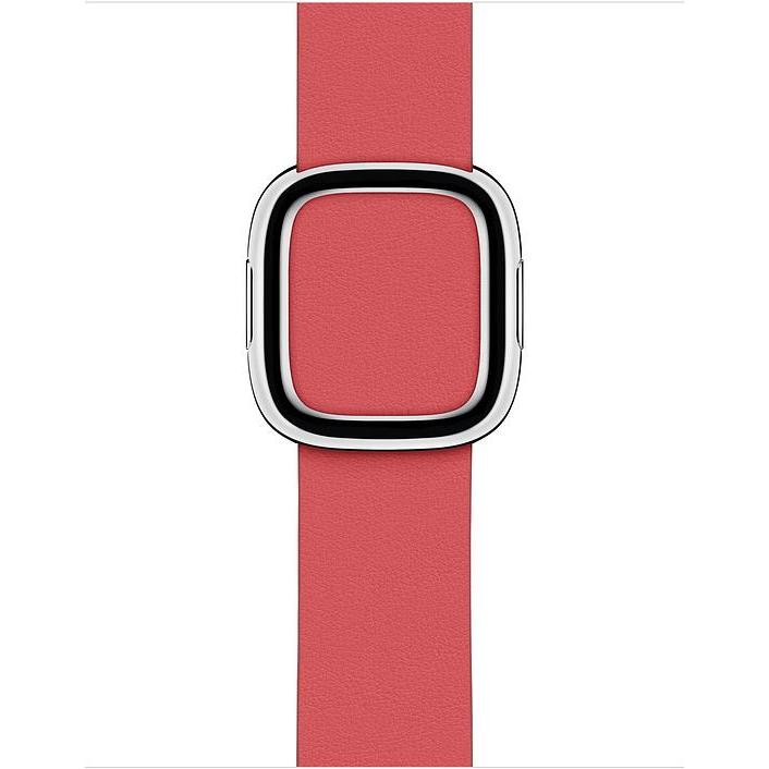 Apple Modernes Lederarmband (40 mm, Leder), Uhrenarmband, Pink