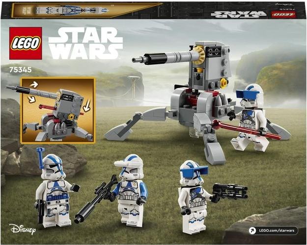 Actual product image LEGO 501st Clone Troopers Battle Pack (75345, LEGO Star Wars)