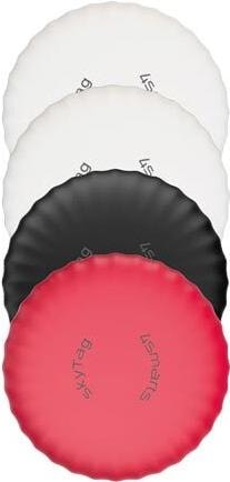 Produktbild 4smarts SkyTag Slim 4er Set 2x weiss, 1x schwarz, 1x rot (iOS)