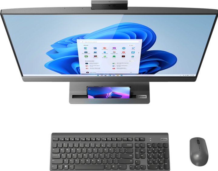 Produktbild Lenovo IdeaCentre AIO 5 – 27IAH7 (Intel Core i7-12700H, 16 GB, 1000 GB, Arc A370M)