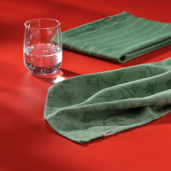 Image du produit Kela Torchon de cuisine Cora motif
