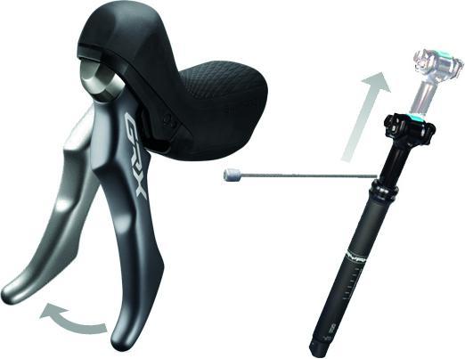 Actual product image Shimano GRX ST-RX810