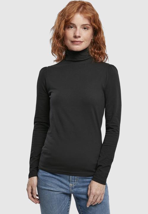 Produktbild Urban Classics Ladies Puffer Sleeve Turtleneck L/S (S)