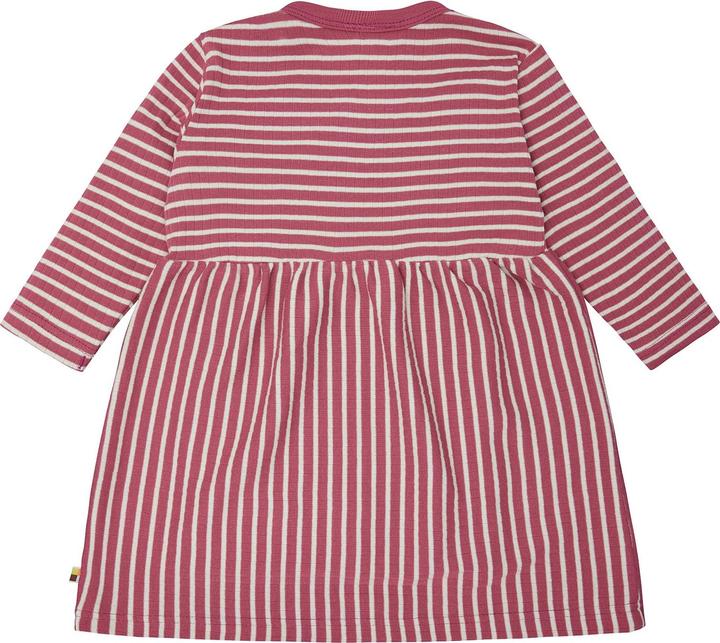 Produktbild loud + proud Kleid langarm gestreift mit Rippe (92)