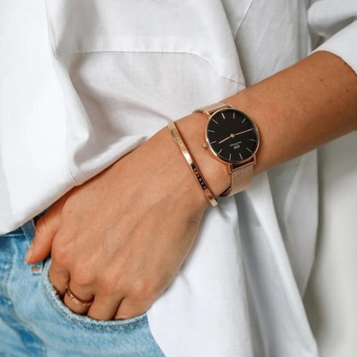 Produktbild Daniel Wellington Classic Petite Evergold Black (36 mm) (Analoguhr, 36 mm)