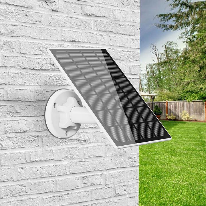 Produktbild Casativo Solarpanel mit USB-C Anschluss, für Akku-IP-Kameras, je 3 Watt, IP65, 2er-Set (3 W, 0.24 kg)