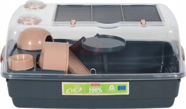 Actual product image Zolux Hamster cage EHOP 55 cm, pink