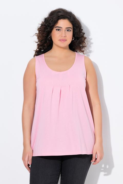 Actual product image Ulla Popken Essential Pleat Front Knit Tank (46, 48)