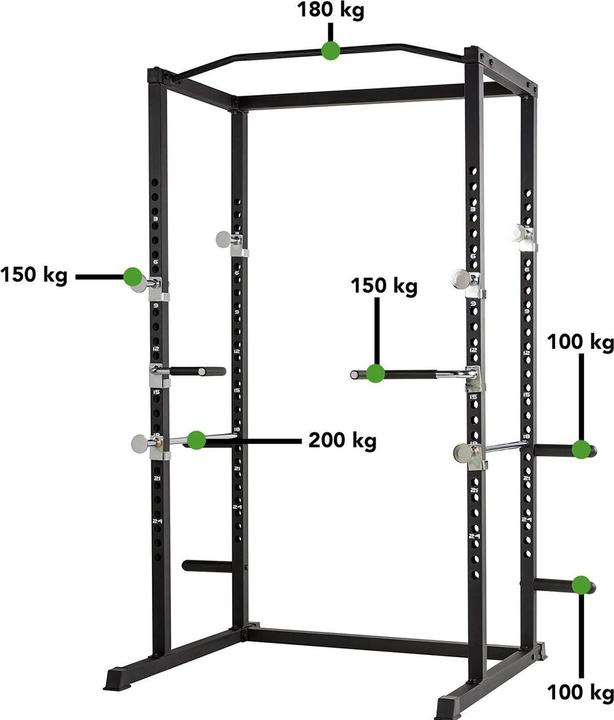 Actual product image Tunturi Cross Training Rack WT60 Squat Rack
