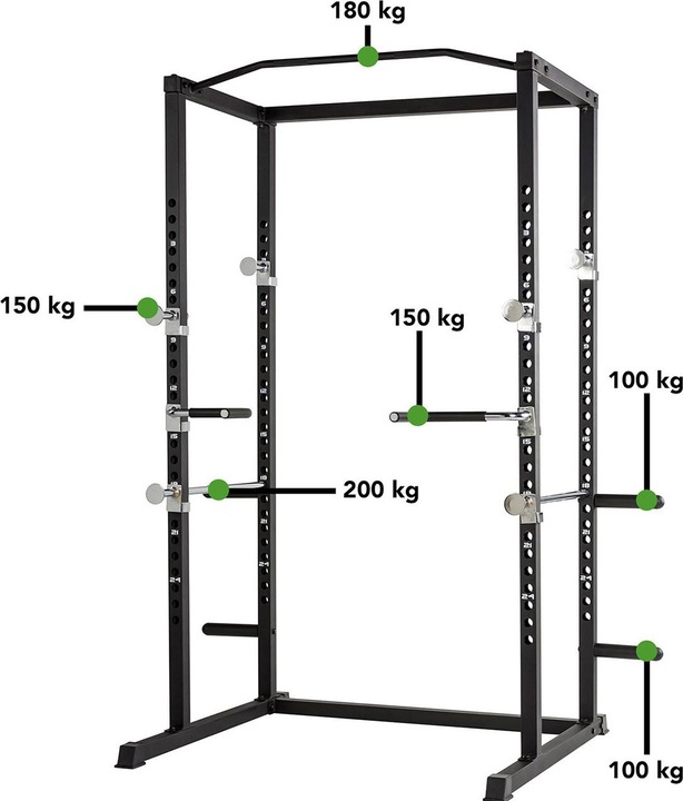 Produktbild Tunturi Cross Training Rack WT60 Squat Rack